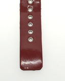 Buy Shop Marc Jacobs Amy Red Dial Burgundy Leather Strap Watch for Women - MBM1162 USA Online