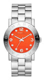 Buy Shop Marc Jacobs Amy Red Dial Silver Steel Strap Watch for Women - MBM3302 USA Online