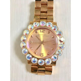 Buy Shop Marc Jacobs Amy Rose Gold Dial Rose Gold Steel Strap Watch for Women - MBM3223 USA Online