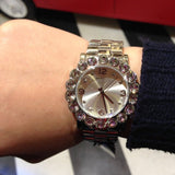 Buy Shop Marc Jacobs Amy Rose Gold Dial Rose Gold Steel Strap Watch for Women - MBM3223 USA Online