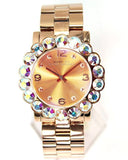 Buy Shop Marc Jacobs Amy Rose Gold Dial Rose Gold Steel Strap Watch for Women - MBM3223 USA Online