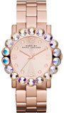Buy Shop Marc Jacobs Amy Rose Gold Dial Rose Gold Steel Strap Watch for Women - MBM3223 USA Online