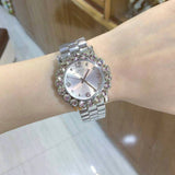 Buy Shop Marc Jacobs Amy Silver Dial Silver Steel Strap Watch for Women - MBM3222 USA Online