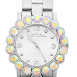 Buy Shop Marc Jacobs Amy Silver Dial Silver Steel Strap Watch for Women - MBM3222 USA Online