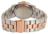 Buy Shop Marc Jacobs Amy Silver Dial Two Tone Steel Strap Watch for Women - MBM3194 USA Online