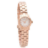 Buy Shop Marc Jacobs Amy White Dial Rose Gold Steel Strap Watch for Women - MBM8613 USA Online