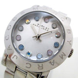 Buy Shop Marc Jacobs Amy White Dial Silver Steel Strap Watch for Women - MBM3217 USA Online