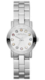 Buy Shop Marc Jacobs Amy White Dial Silver Steel Strap Watch for Women - MBM3217 USA Online