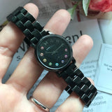 Buy Shop Marc Jacobs Baker Black Dial Black Steel Strap Watch for Women - MBM3425 USA Online