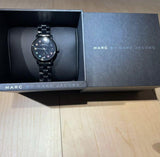 Buy Shop Marc Jacobs Baker Black Dial Black Steel Strap Watch for Women - MBM3425 USA Online