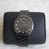 Buy Shop Marc Jacobs Baker Black Dial Black Steel Strap Watch for Women - MBM3425 USA Online