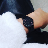 Buy Shop Marc Jacobs Baker Black Dial Black Steel Strap Watch for Women - MBM3425 USA Online