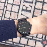 Buy Shop Marc Jacobs Baker Black Dial Black Steel Strap Watch for Women - MBM3425 USA Online