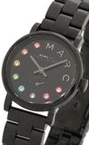 Buy Shop Marc Jacobs Baker Black Dial Black Steel Strap Watch for Women - MBM3425 USA Online