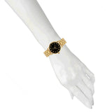 Buy Shop Marc Jacobs Baker Black Dial Gold Steel Strap Watch for Women - MBM3355 USA Online