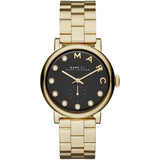 Buy Shop Marc Jacobs Baker Dexter Black Dial Gold Steel Strap Watch for Women - MBM3421 USA Online