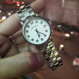 Buy Shop Marc Jacobs Baker Dexter White Dial Silver Steel Strap Watch for Women - MBM3423 USA Online