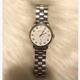 Buy Shop Marc Jacobs Baker Dexter White Dial Silver Steel Strap Watch for Women - MBM3423 USA Online
