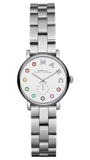 Buy Shop Marc Jacobs Baker Dexter White Dial Silver Steel Strap Watch for Women - MBM3423 USA Online