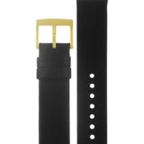 Buy Shop Marc Jacobs Baker Gold Dial Black Leather Strap Watch for Women - MBM1399 USA Online