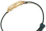 Buy Shop Marc Jacobs Baker Mini Green Dial Green Leather Strap Watch for Women - MBM1272 USA Online