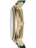 Buy Shop Marc Jacobs Baker Mini Green Dial Green Leather Strap Watch for Women - MBM1272 USA Online
