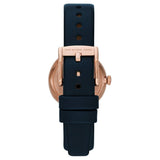 Buy Shop Marc Jacobs Baker Navy Blue Dial Blue Leather Strap Watch for Women - MBM1331 USA Online