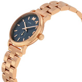 Buy Shop Marc Jacobs Baker Navy Blue Dial Rose Gold Steel Strap Watch for Women - MBM3332 USA Online