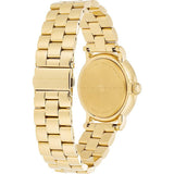 Buy Shop Marc Jacobs Baker White Dial Gold Steel Strap Watch for Women - MBM3243 USA Online