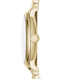 Buy Shop Marc Jacobs Baker White Dial Gold Steel Strap Watch for Women - MBM3440 USA Online