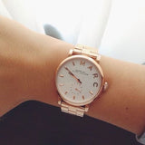Buy Shop Marc Jacobs Baker White Dial Two Tone Steel Strap Watch for Women - MBM3312 USA Online