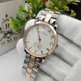 Buy Shop Marc Jacobs Baker White Dial Two Tone Steel Strap Watch for Women - MBM3331 USA Online