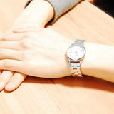 Buy Shop Marc Jacobs Baker White Dial Two Tone Steel Strap Watch for Women - MBM3331 USA Online
