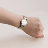 Buy Shop Marc Jacobs Baker White Dial Two Tone Steel Strap Watch for Women - MBM3331 USA Online