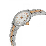 Buy Shop Marc Jacobs Baker White Dial Two Tone Steel Strap Watch for Women - MBM3331 USA Online