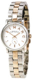Buy Shop Marc Jacobs Baker White Dial Two Tone Steel Strap Watch for Women - MBM3331 USA Online