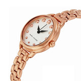 Buy Shop Marc Jacobs Betty White Dial Rose Gold Steel Strap Watch for Women - MJ3496 USA Online