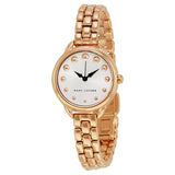 Buy Shop Marc Jacobs Betty White Dial Rose Gold Steel Strap Watch for Women - MJ3496 USA Online