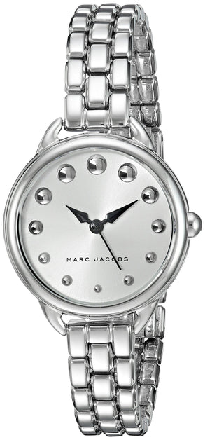 Buy Shop Marc Jacobs Betty White Dial Silver Steel Strap Watch for Women - MJ3497 USA Online
