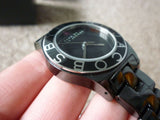 Buy Shop Marc Jacobs Black Dial Black Ceramic Strap Watch for Women - MBM9501 USA Online