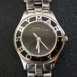 Buy Shop Marc Jacobs Blade Black Dial Silver Steel Strap Watch for Women - MBM3059 USA Online