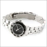 Buy Shop Marc Jacobs Blade Black Dial Silver Steel Strap Watch for Women - MBM3059 USA Online