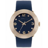 Buy Shop Marc Jacobs Blade Blue Dial Blue Leather Strap Watch for Women - MBM1224 USA Online