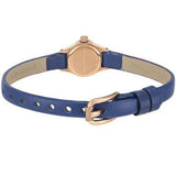 Buy Shop Marc Jacobs Blade Blue Dial Blue Leather Strap Watch for Women - MBM8641 USA Online