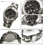 Buy Shop Marc Jacobs Blade Chronograph Black Dial Two Tone Steel Strap Watch for Women - MBM3179 USA Online