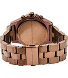 Buy Shop Marc Jacobs Blade Chronograph Brown Dial Brown Steel Strap Watch for Women - MBM3121 USA Online