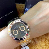 Buy Shop Marc Jacobs Blade Chronograph Brown Dial Rose Gold Steel Strap Watch for Women - MBM3308 USA Online