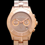 Buy Shop Marc Jacobs Blade Chronograph Brown Dial Rose Gold Steel Strap Watch for Women - MBM3308 USA Online
