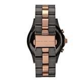 Buy Shop Marc Jacobs Blade Chronograph Grey Dial Two Tone Steel Strap Watch for Women - MBM3180 USA Online