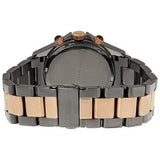 Buy Shop Marc Jacobs Blade Chronograph Grey Dial Two Tone Steel Strap Watch for Women - MBM8583 USA Online